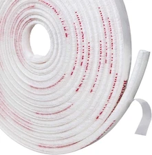 Door Brush Sweep Seal Tape 11/32 Inch X 3/16 Inch X 16 Ft, Brush Door Seals for