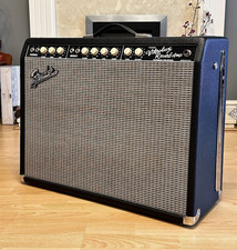 Fender Custom Vibrolux Reverb-Amp 40W Vacuum Tube 2x10 Combo 2Ch 4Ω