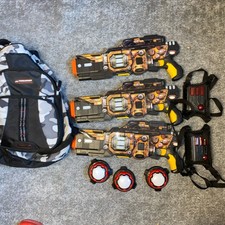 WowWee Light Strike Laser Tag Assault Strikers 013 & 143 w/ Targets Lot