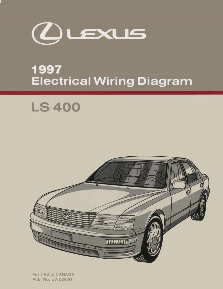 1997 Lexus LS 400 Wiring Diagrams Manual | eBay