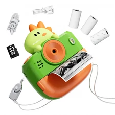 Kids Camera Instant Printer with Sticker Paper Gifts for Christmas Birthday Toy