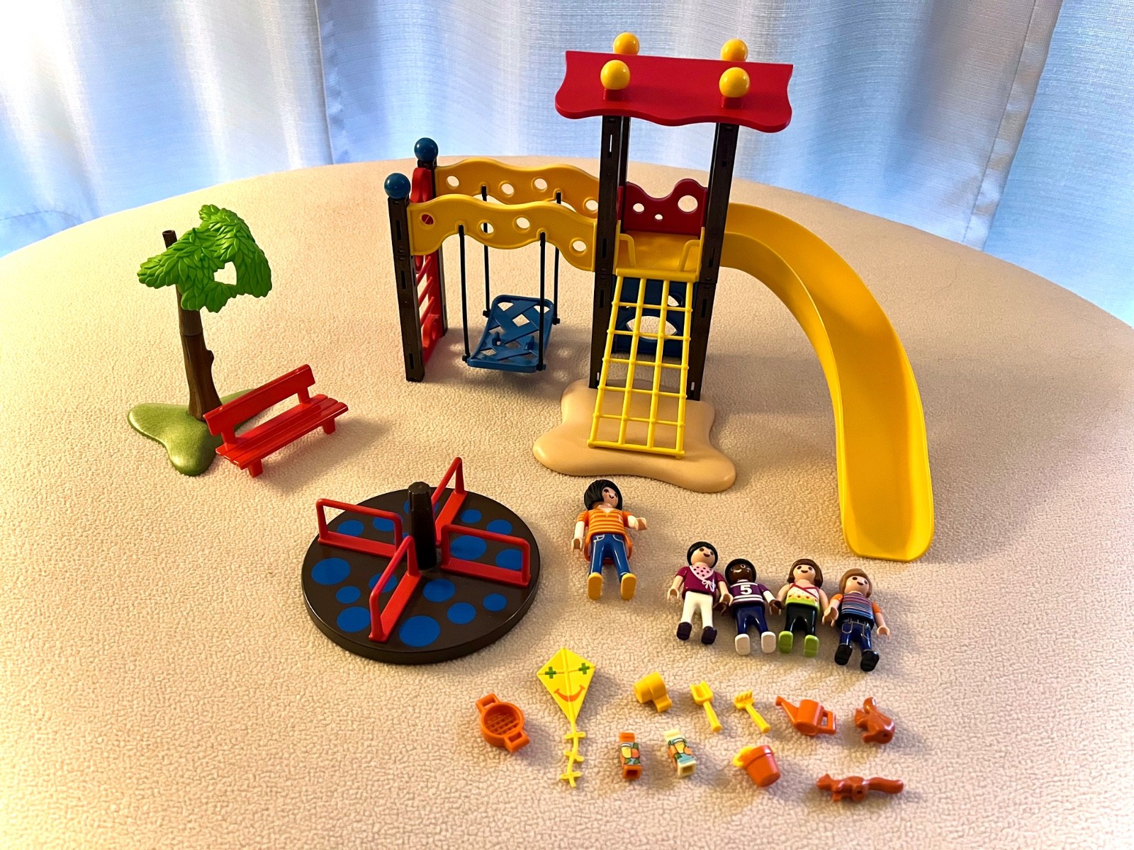 ~ PLAYMOBIL ~ City Life Park Playground ~ Incomplete (Nearly Complete) Set #5612