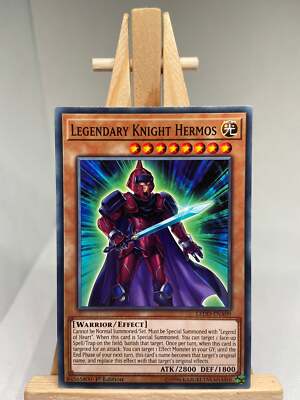 Legendary Knight Hermos - 1. Auflage LEDD-ENA09 - NM - YuGiOh