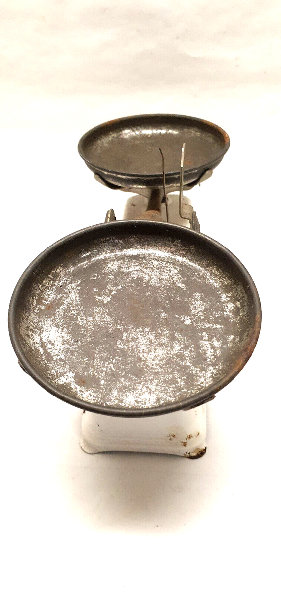 Ancienne Balance 1kg avec ses poids - Collection