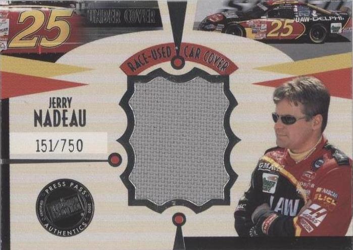 2002 Press Pass Eclipse - Jerry Nadeau #CD 2 - 1 of 1