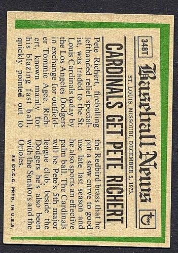 Verschiedene Topps Baseballkarten 1974 (einzeln verkauft) - Bild 147 von 293