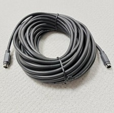 NEW  GOOD QUALITY TecNec 50 feet S-Video Cable Mini DIN 4Pin Connector Plug End