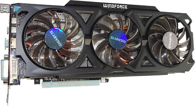 Gigabyte AMD Radeon R9 280X (GV-R928XOC-3GD) 3GB GDDR5 SDRAM PCI Express 3.0 x16