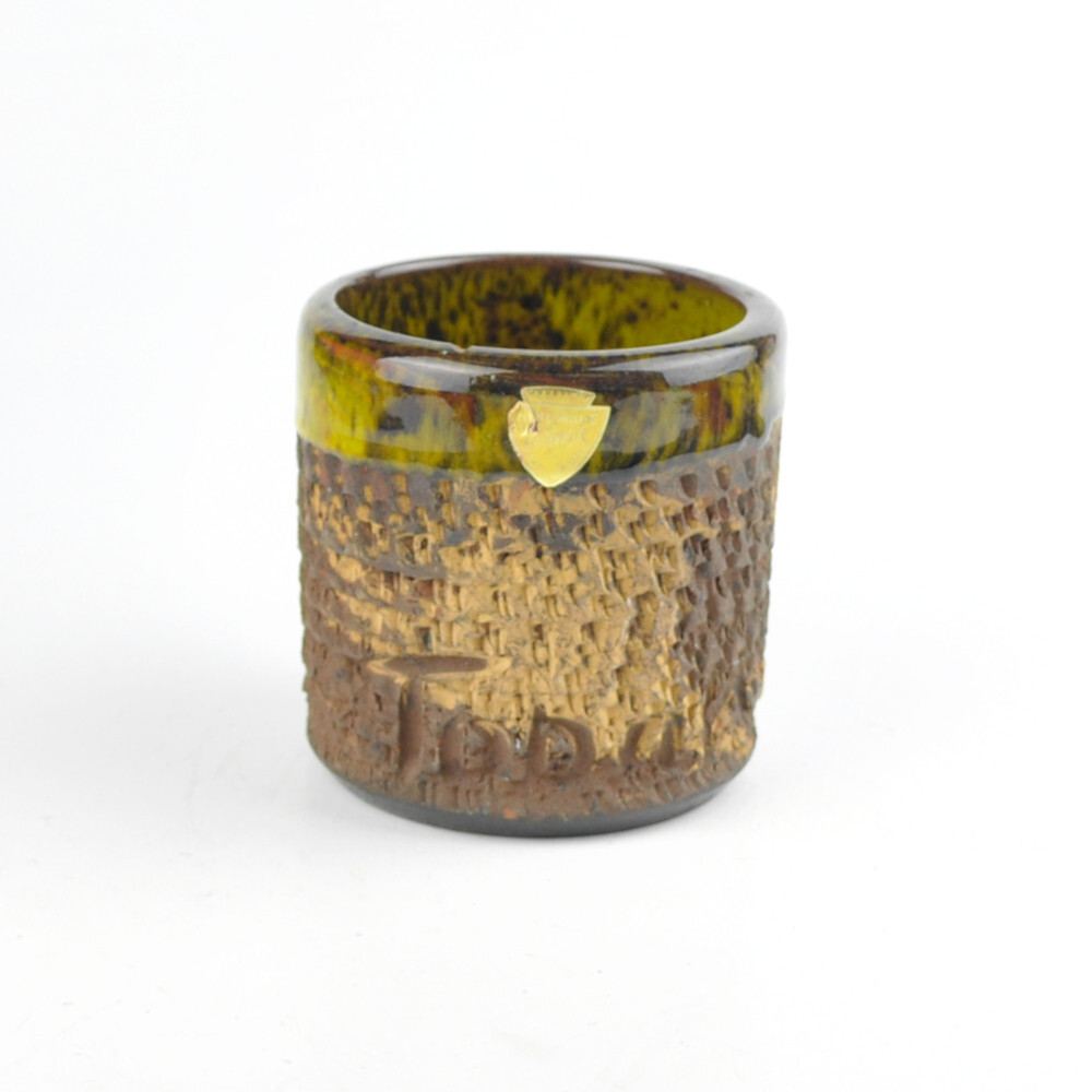 Pot Ceramics Denmark Design Ernst Faxe Handmade Vintage