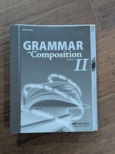 ABEKA Grammar  Composition II Quiz/Test Key 5th Ed. 17693104