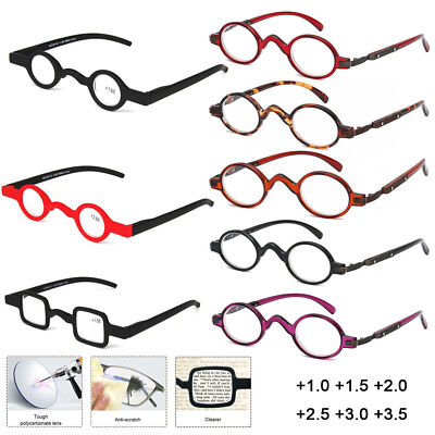 Small Frame Reading Glasses Vintage Readers Retro Presbyopia