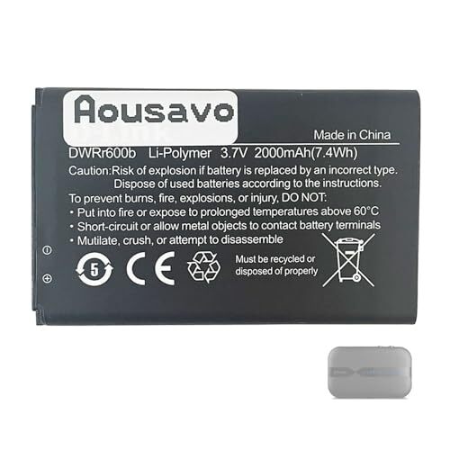 Aousavo DWR-932 batteria di ricambio compatibile con D-Link DWR-932 (S8m)