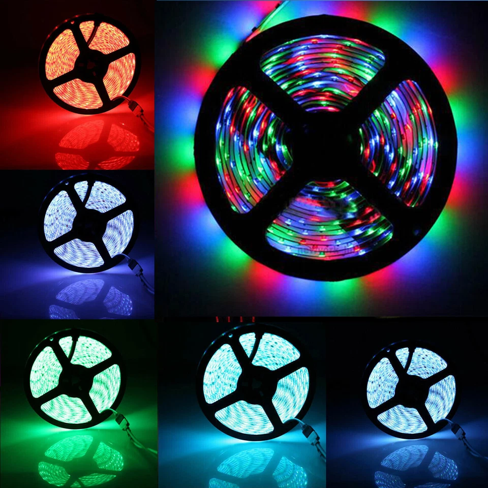 Waterproof Marine RGB color LED Strip Lights with Remote, Pontoon Boat Lights US - Image 3 of 4