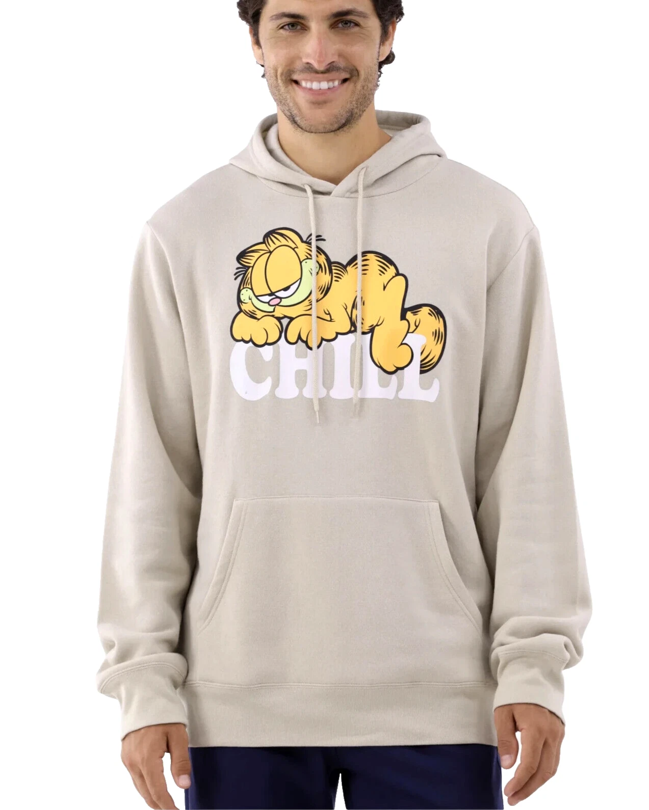 Nick 90s Garfield Men's Graphic Print Hoodie
