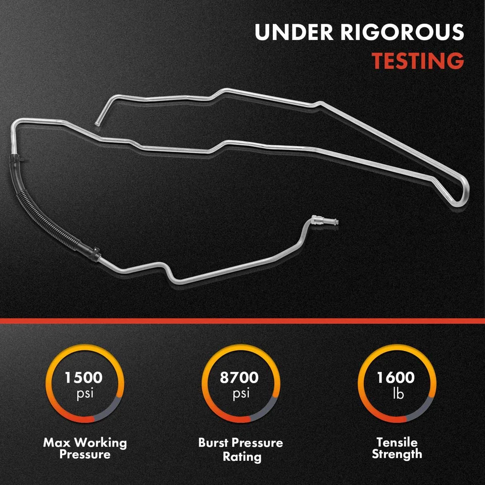 Power Steering Return Line Hose Assembly for Chevrolet Uplander Buick Terraza - Image 2 of 4