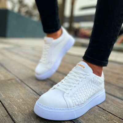 Men\'s White Casual Shoes Lightweight Sneakers Comfortable Men main image 3