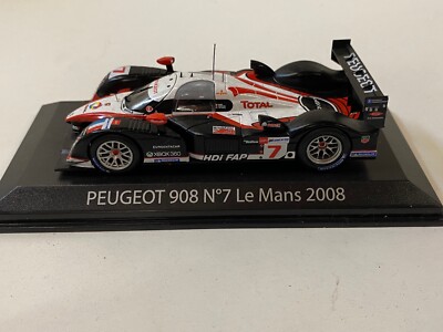 Peugeot 908 TDI   Le Mans WEC 2008  #7 1:43 1/43  24h Norev