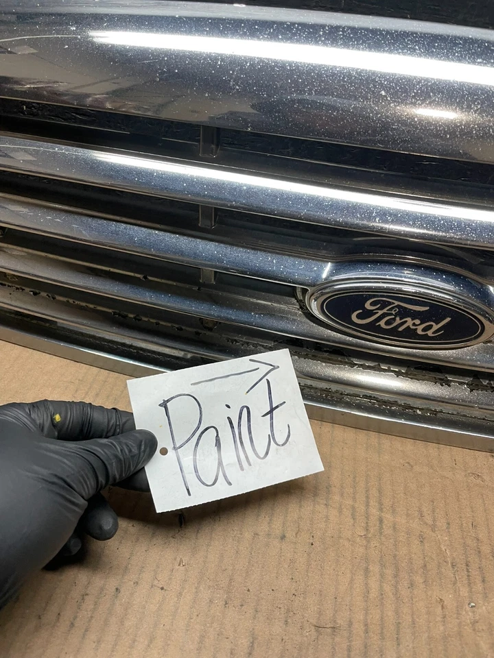 Хромированная передняя верхняя решетка радиатора для Ford Crown Victoria 2003–2011 годов выпуска J7078 DG - Изображение 4 из 4