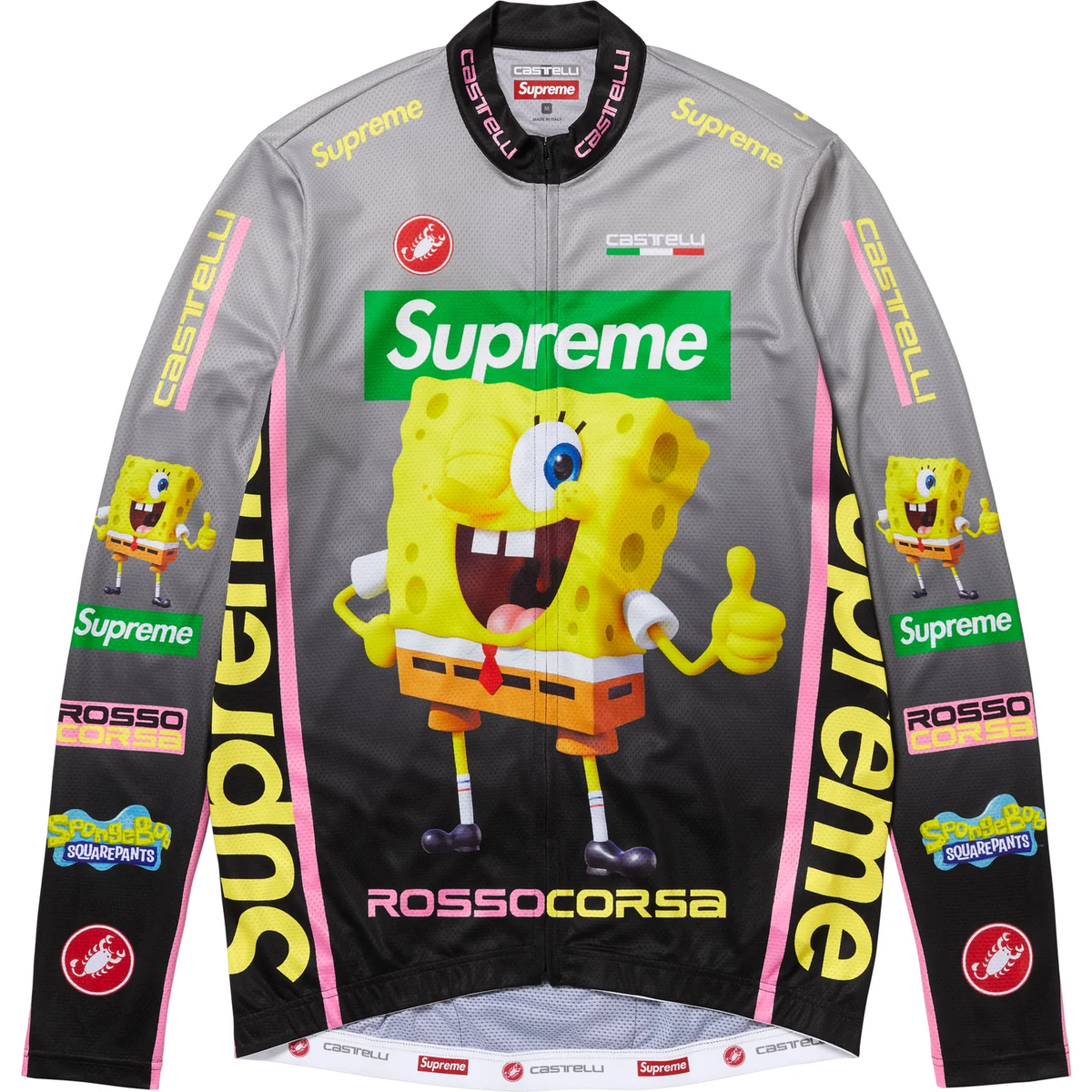 ウェア Supreme/SpongeBob SquarePants Castelli Buy Supreme x Spongebob Squarepants x Castelli Racing Long