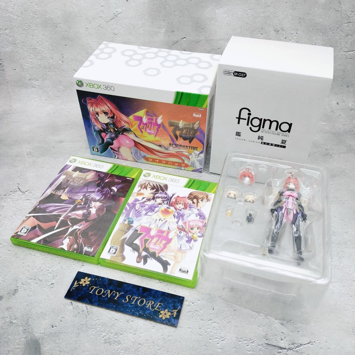 マブラヴ オルタネイティブ ツインパック 限定 figma付 Xbox 360 開封
