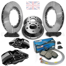 TO FIT SUBARU IMPREZA 17" 4 POT REAR BRAKE KIT - KIT C
