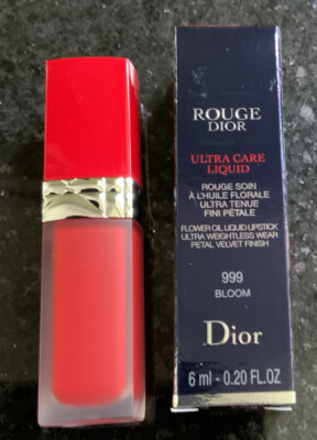 Dior Rouge Ultra Care Liquid Lipstick 999 BLOOM 6ml | eBay UK