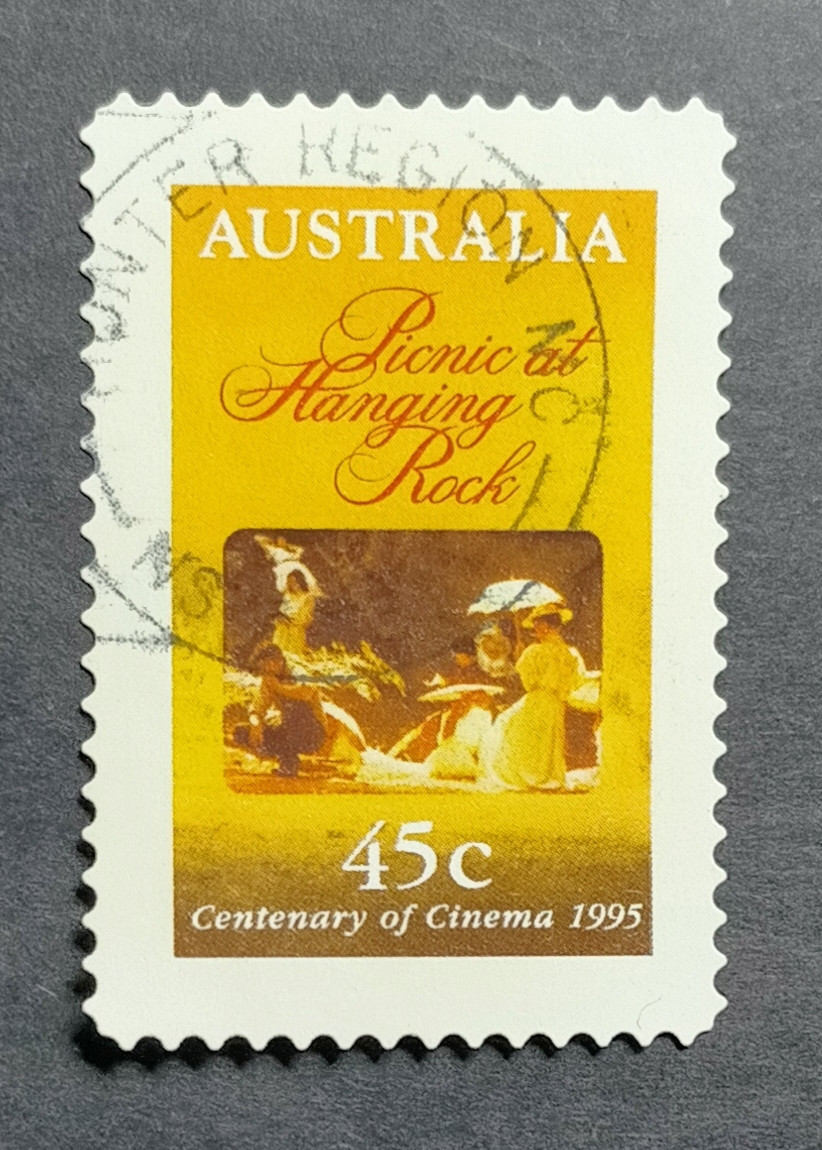 Used Australian Stamp set 1995 100th Anniversary of the Cinema Movie