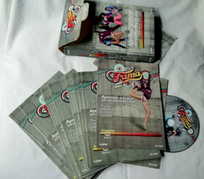 Fama A Bailar Aprende Con Los Chicos De Fama - 12 X DVD Spanish Used