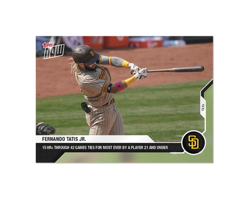 2020 Topps Now 222 Fernando Tatis Jr.
