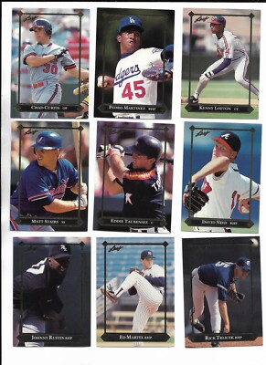 1992 Leaf GOLD LEAF ROOKIES Pick-A-Card Curtis Martinez Lofton Stairs Taubensee