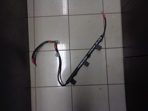 BMW 1 E87 118d Anlasser Kabel Anlasserkabel Bj.04-13 / 7794910 7794911