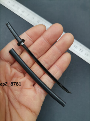 1/12 Scale Samurai Sword katana For 6'' Action Figure Custom Doll