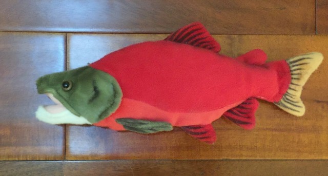 sockeye salmon plush