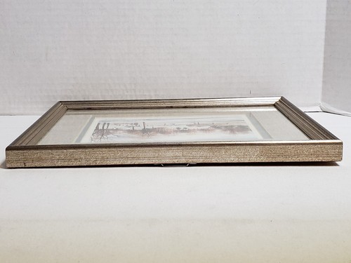 J.R. Hamil Print “Loose Park Skaters” Kansas City Missouri Signed Matted Framed - Picture 12 of 24
