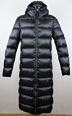 PARAJUMPERS LEAH Women Down Coat Daunenmantel Mantel Black Gr.XS NEU mit ETIKETT