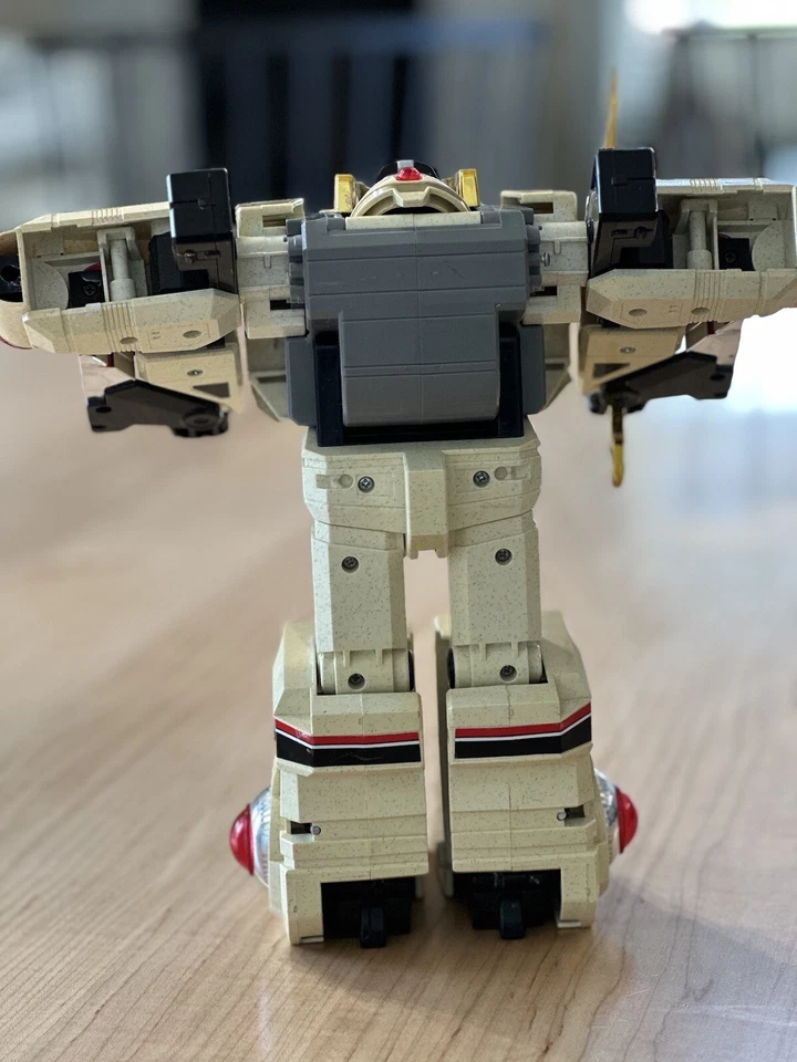 Power Rangers japonés DAIRANGER DX WHITE TIGER ZORD 1993 - ¡MUY RARO! ¡Funciona! Foto 3 de 4