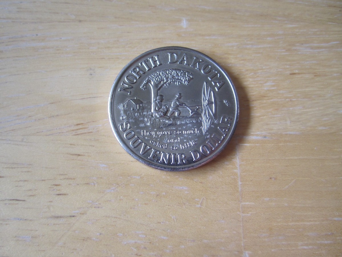 1972 North Dakota Souvenir Dollar Medal | eBay