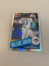 2020 Topps Chrome 1985 Throwback #85TC-6 Vladimir Guerrero Jr. Toronto Blue Jays