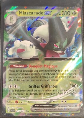 Coffret 10 Cartes Pokémon Miascarade - Holo Ou Reverse Aléatoire, Série Écarlate Et Violet