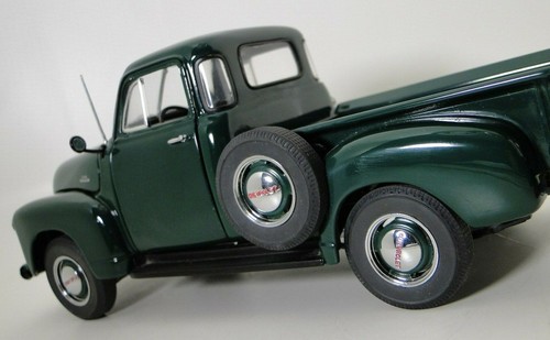 Chevrolet Pickup Truck 55Chevy57Built 1950s1 24Green Wagon Vintage Car25Model - Picture 9 of 12