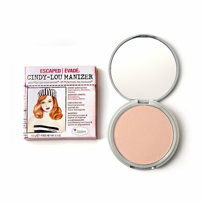 THE BALM COSMETICS CINDY-LOU MANIZER HIGHLIGHTER SHIMMER EYESHADOW ORIGINAL 8.5g