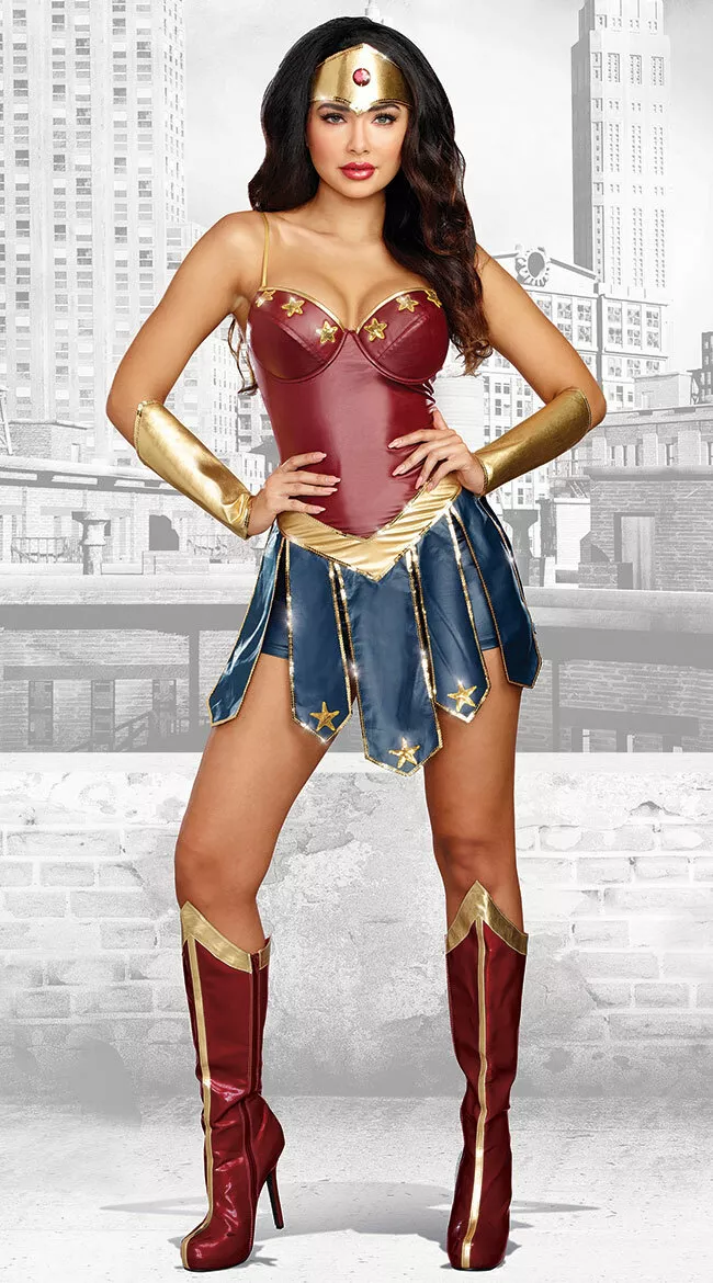 The Classic Wonder Woman/Kid Costume — Doloris Petunia