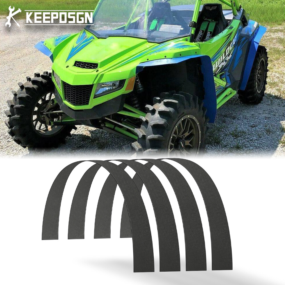 4x For Arctic Cat Wildcat XX Fender Flares Mudflap Guard Wheel