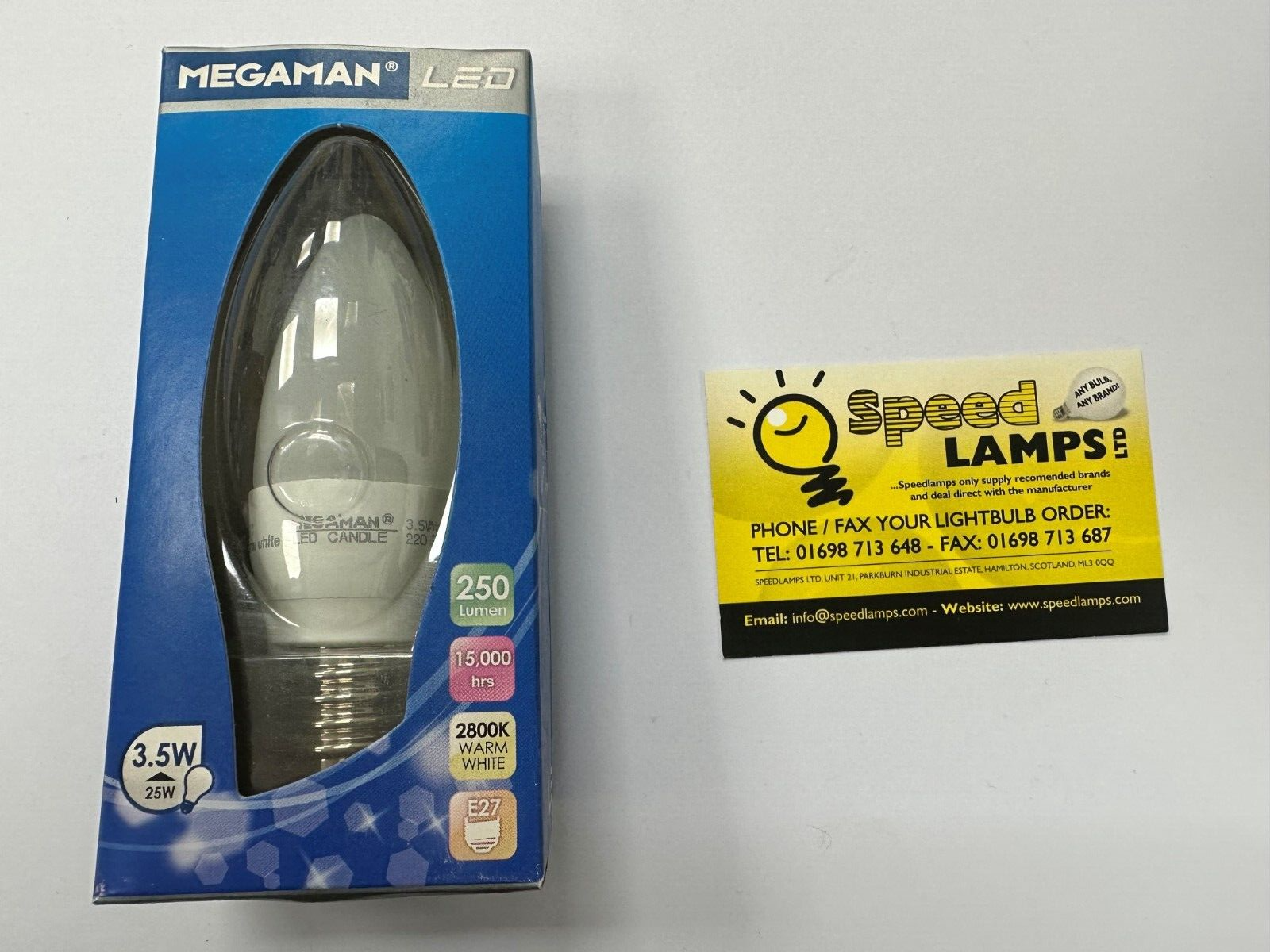 Megaman Opal Candle 3.5W E27 Warm White ES Large Screw MM03843