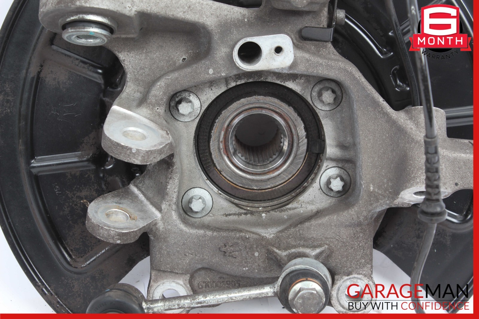 14-17 Maserati Ghibli Rear Right Passenger Wheel Spindle Knuckle Hub Bearing OEM