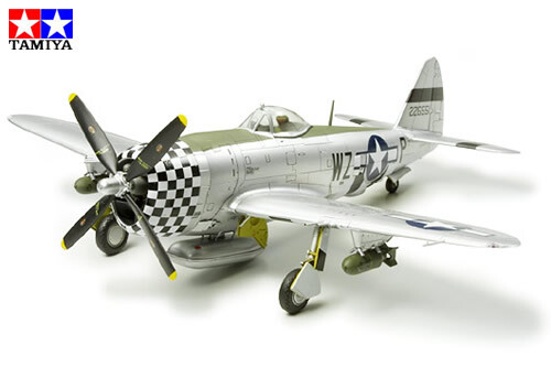 Republic P-47D Thunderbolt Bubbletop 1:72 TA60770 - tamiya modellismo