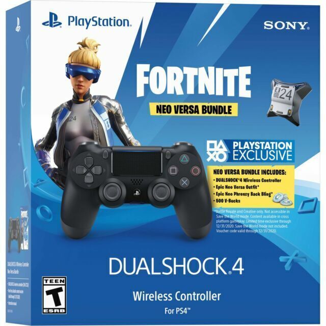 Sony PlayStation 4 1TB Fortnite Versa - Jet Black sale online |