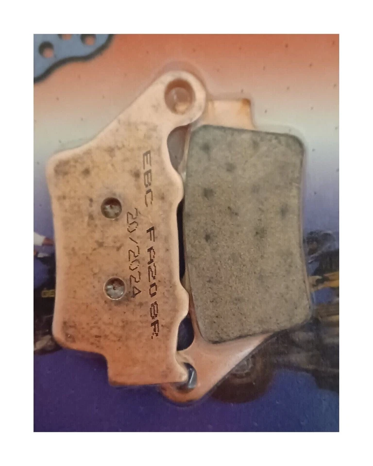 EBC Sintered REAR Disc Brake Pads (1 Set) KTM EXC380 (1998 to 2003) - Image 4 of 4