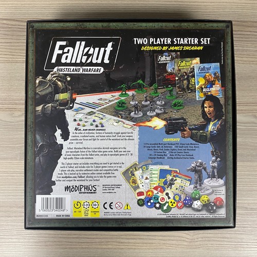 FALLOUT WASTELAND WARFARE STARTER SET DUE GIOCATORI MODIPHIUS 2018 GIOCO DA TAVOLO - Foto 3 di 10
