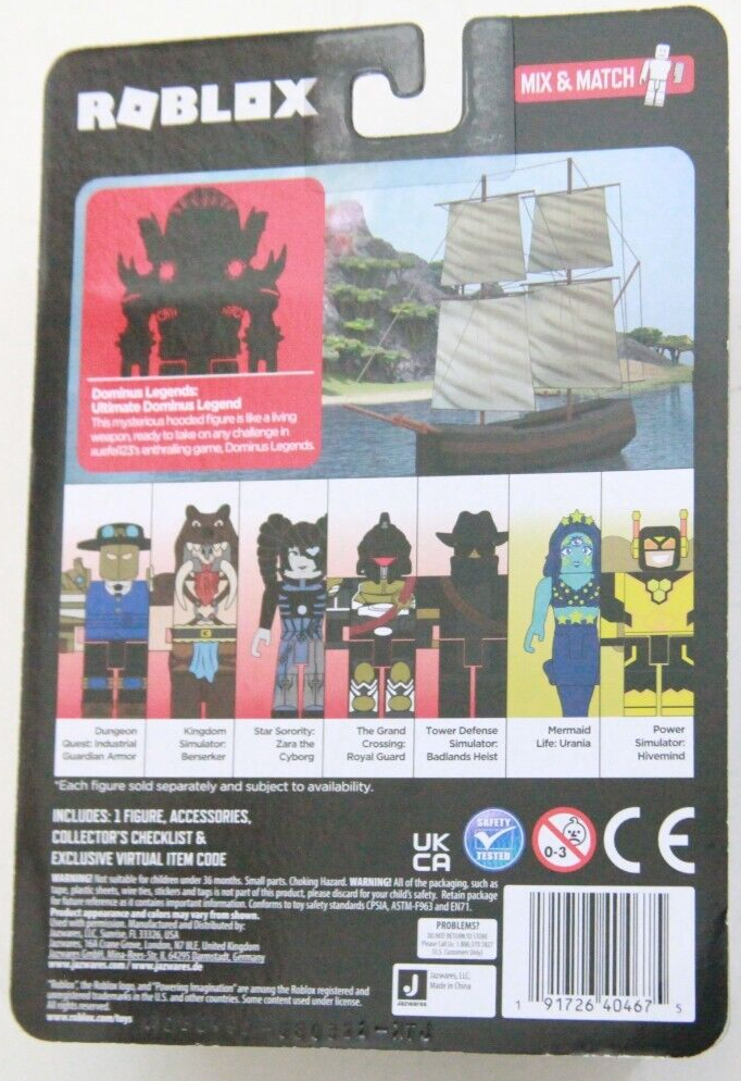 ROBLOX Dominus Legends: Ultimate Dominus Legend Figure Exclusive Virtual  Item